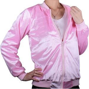 Grease Movie Pink Ladies Retro Costume Jacket Halloween Girls size 10